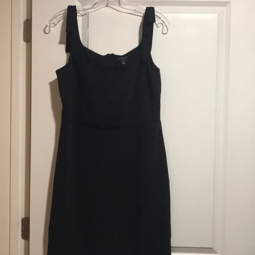Anne Taylor Black Dress with bow straps